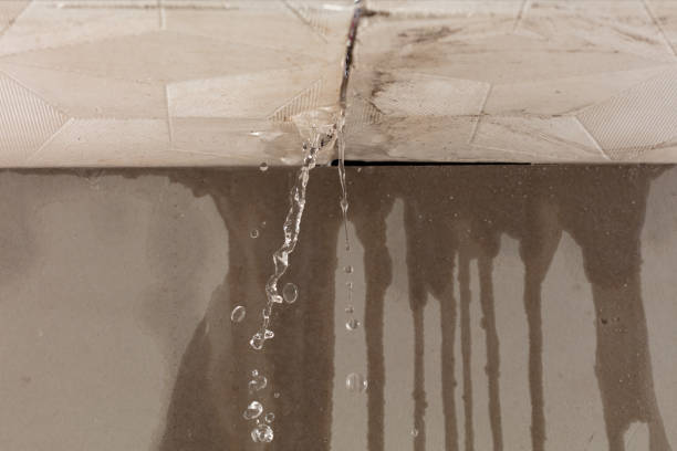 Professional Burst Pipe Cleanup technician working in Corinth, MS